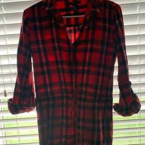 Plaid mini dress